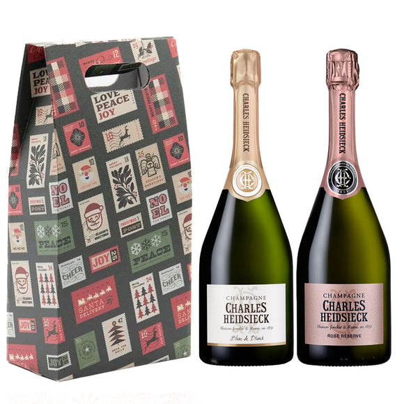 Wine Pairs in Christmas Gift Box