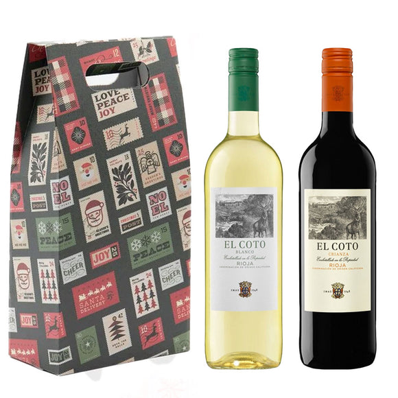 Wine Pairs in Christmas Gift Box