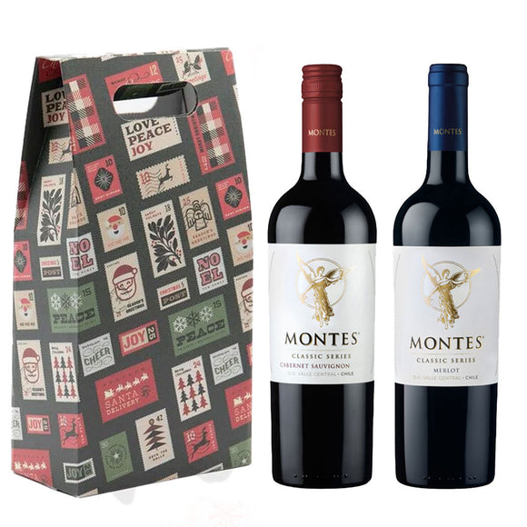 Wine Pairs in Christmas Gift Box