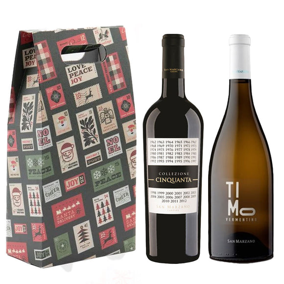 Wine Pairs in Christmas Gift Box