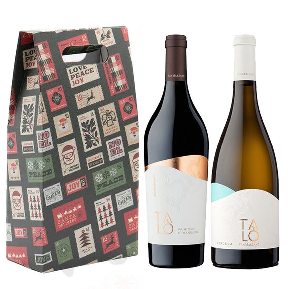 Wine Pairs in Christmas Gift Box