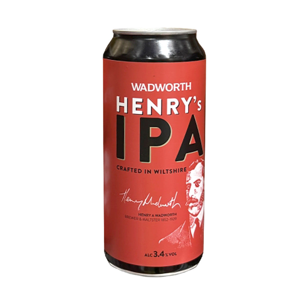 Wadworth Henry’s IPA 3.4% ABV Session IPA 440ml Cans