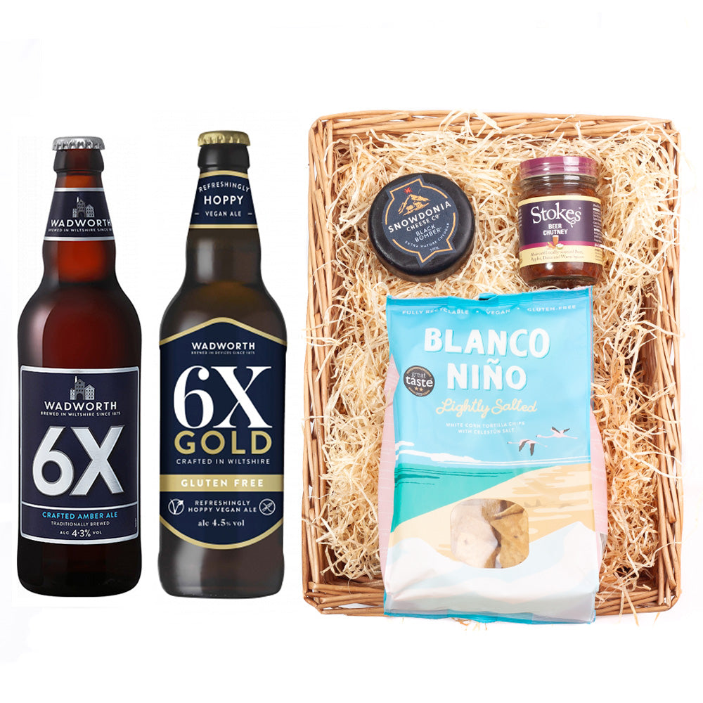Wadworth Brewery Premium Beer Wicker Tray