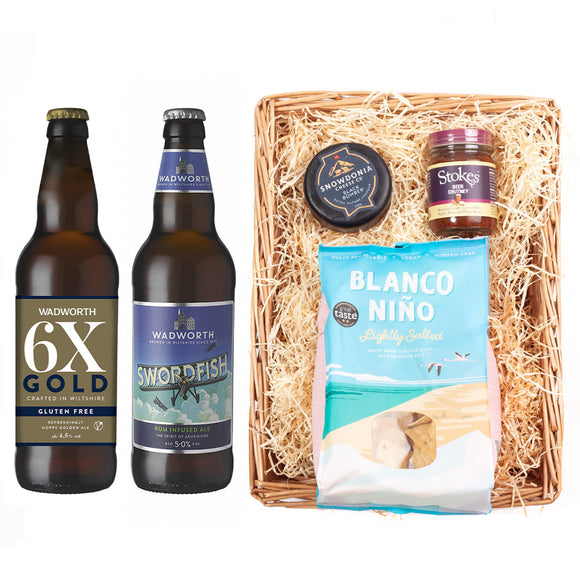 Wadworth Brewery Premium Beer Wicker Tray