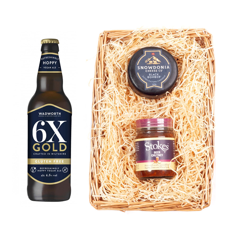 Wadworth Brewery Beer Wicker Tray