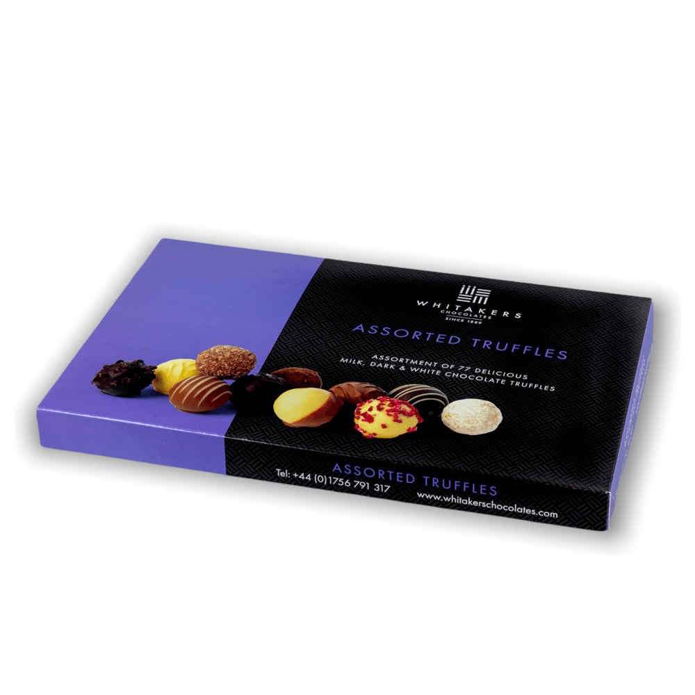 Whiteakers Whitakers Assorted Truffles, 920 g, 77 Pieces | Twelve Green Bottles Wine