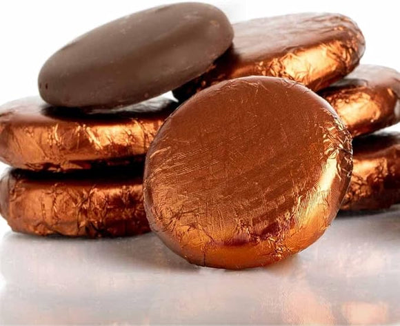 Whitakers Dark Chocolate Creams - Brown Foiled Fondant Cremes Plastic Tub (Coffee, 1Kg)