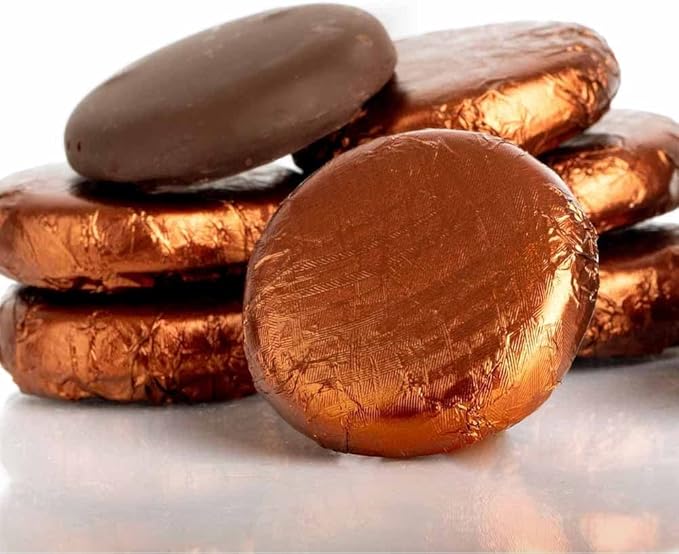 Whitakers Dark Chocolate Creams - Brown Foiled Fondant Cremes Plastic Tub (Coffee, 1Kg)