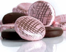 Whitakers Dark Chocolate Creams - Pink Foiled Fondant Cremes Plastic Tub (Rose, 1kg)-2