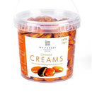 Whitakers Dark Chocolate Creams - Orange Foiled Fondant Cremes Plastic Tub (Orange, 1Kg)-1