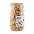 Yummy Peanut Classic Sea Salt Peanuts 1Kg / 1.5L Glass Jar – Handmade in Britain-2