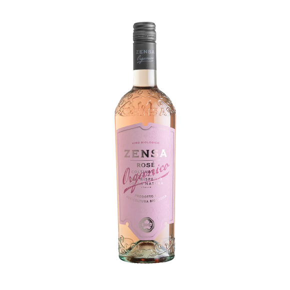 Zensa Rosé 12.5% ABV IGP Organic 75cl