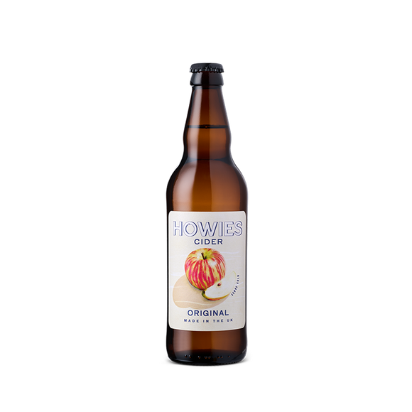 Howies Fruit Cider – Howies Original Cider 500ml Glass Bottles