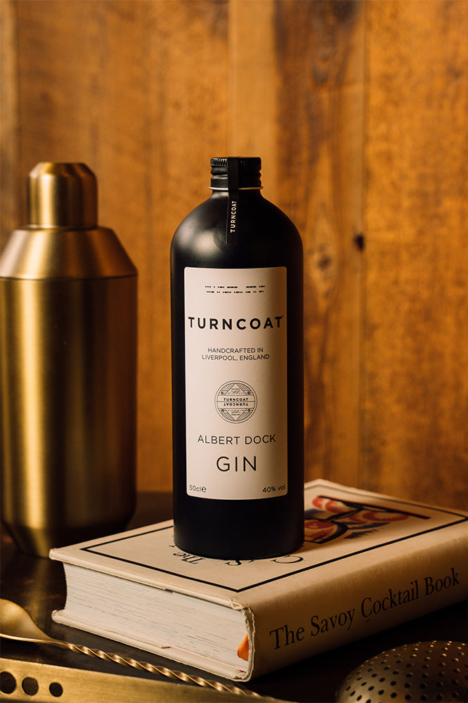 Turncoat Distillery Albert Dock Gin 50cl in Reusable Aluminium Bottle - 40% ABV | Made in Liverpool | Handcrafted Spirits From Us To You