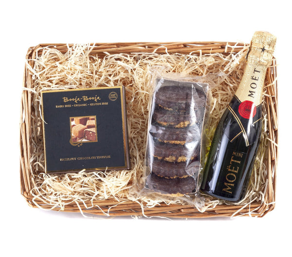 Champagne Hamper with Moet & Chandon Champagne (Gluten Free)