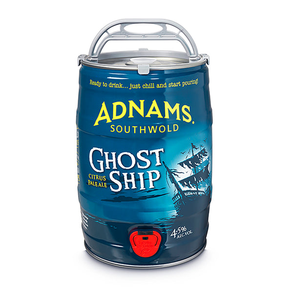 Adnams Ghost Ship Citrus Pale Ale Mini Kegs 2 x 5ltr