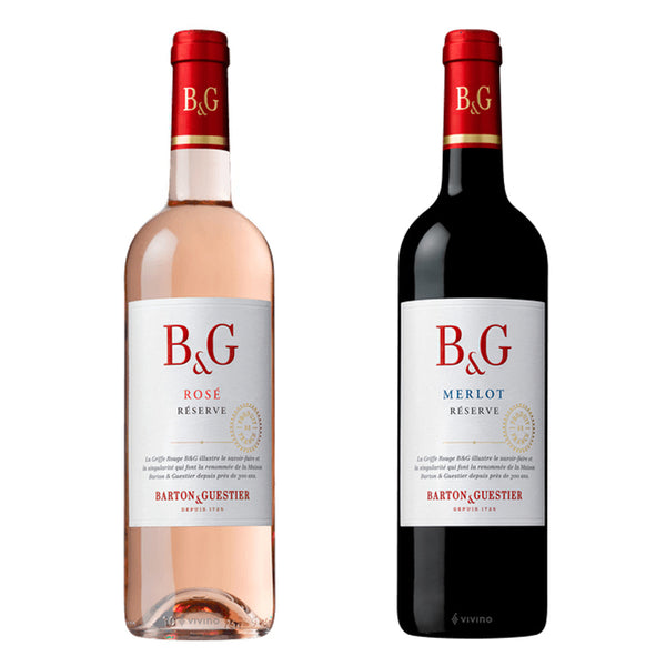 Barton & Guestier Pair – Rosé & Merlot