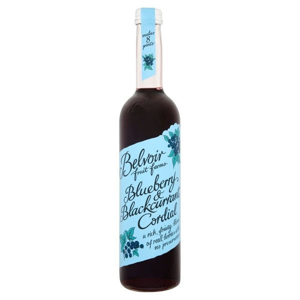 Belvoir Blueberry & Blackcurrant Cordial (500ml) Glass Bottle