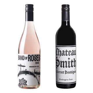 Charles Smith Washington State Pair – Band of Roses Pinot Gris Rosé & Chateau Smith Cabernet Sauvignon