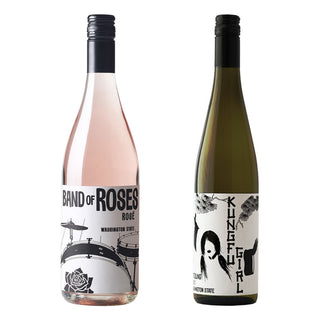 Charles Smith Washington State Pair – Band of Roses Pinot Gris Rosé & Kung Fu Girl Riesling