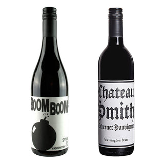 Charles Smith Washington State Pair – Boom Boom Syrah & Chateau Smith Cabernet Sauvignon