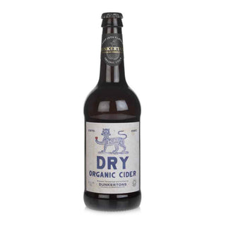Dunkertons Dry Organic Cider 50cl Glass Bottle