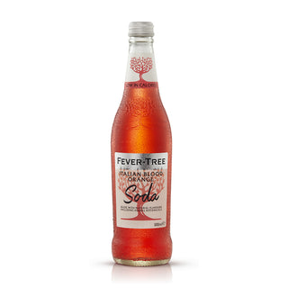 Fever Tree Italian Blood Orange Soda (500ml) Glass Bottle