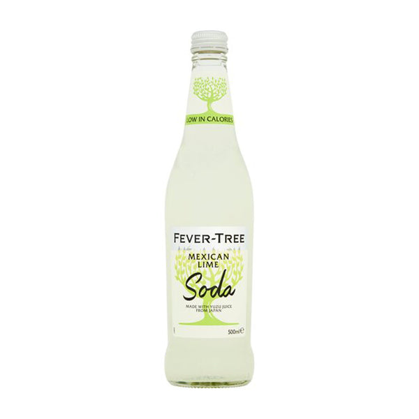 Fever Tree Mexican Lime Soda (500ml) Glass Bottle