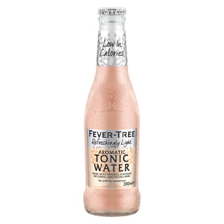 Fever Tree Refreshingly Light Aromatic Tonic Water (200ml) Glass Bottle