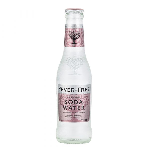 Fever Tree Soda Water (200ml) Glass Bottle