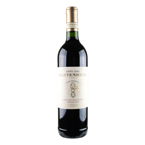 A rich, smooth, powerful red wine from South Africa. Hartenberg Cabernet Shiraz.
