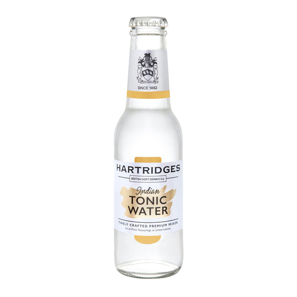 Hartridges Indian Tonic Water (200ml) Glass Bottle