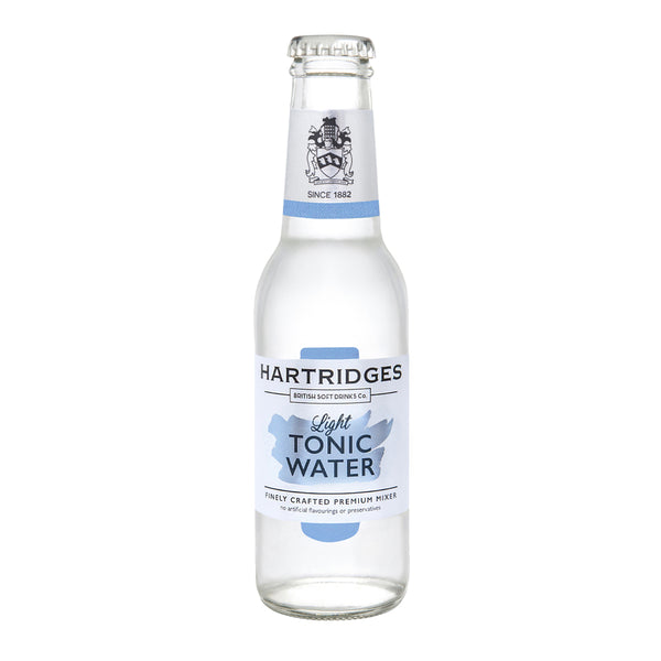 Hartridges Light Indian Tonic Water (200ml) Glass Bottle
