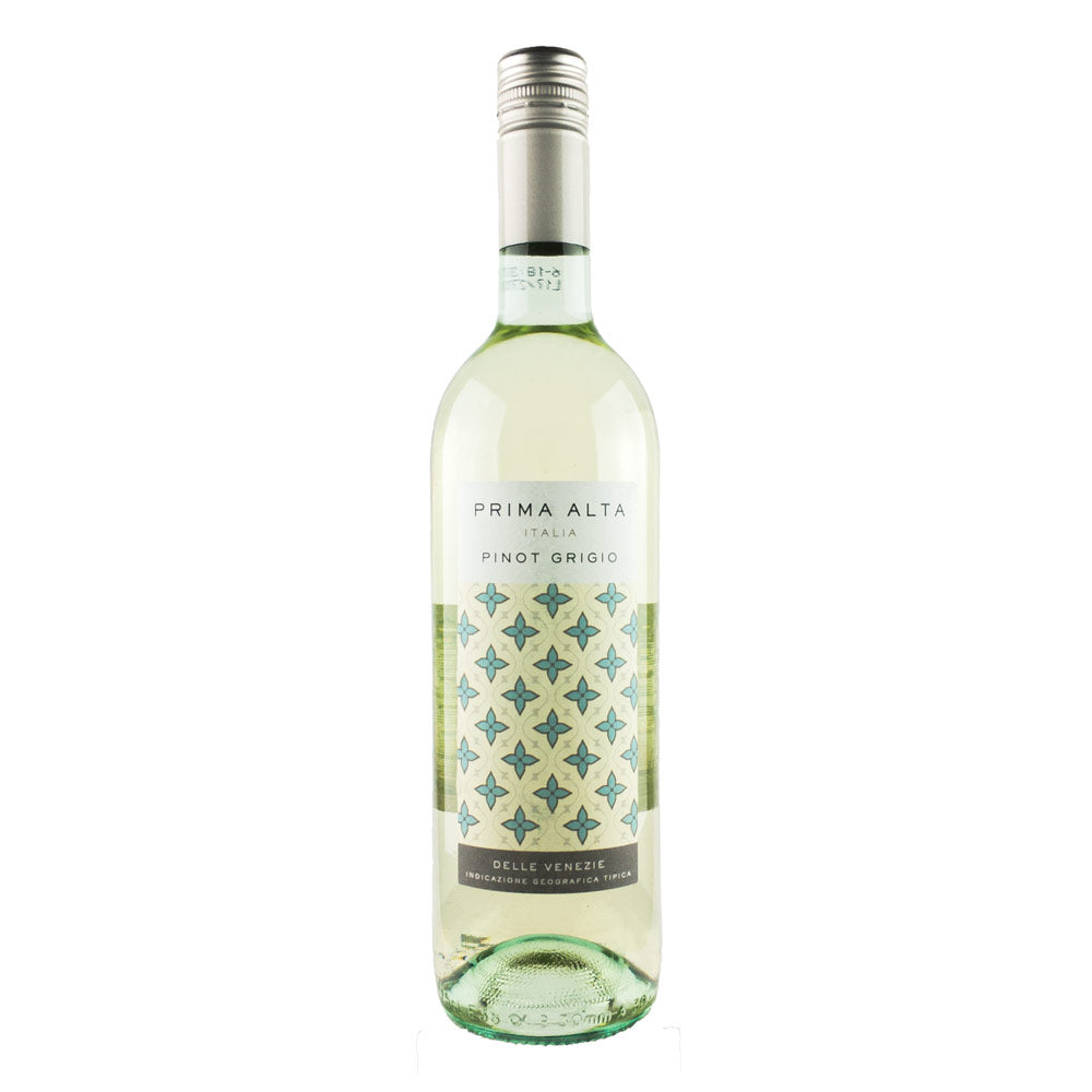 A crisp and refreshing white wine from Italy. Prima Alta Pinot Grigio. 