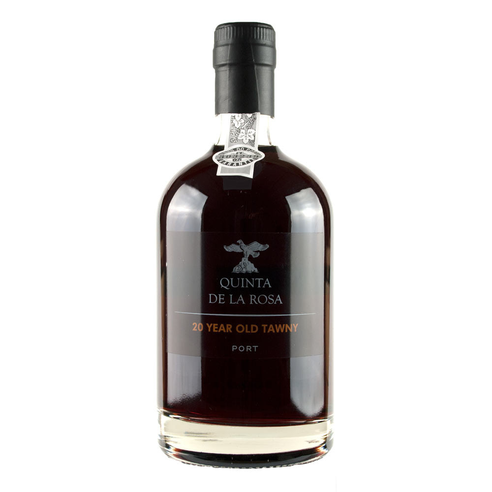 A rich, warming, complex 20 year old tawny port. Quinta de la Rosa 20 Year Old Tawny Port. 