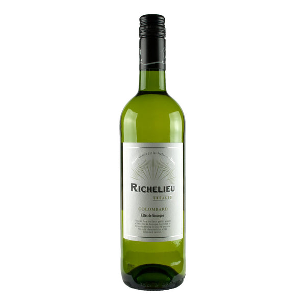 Crisp and refreshing white wine from France. Richelieu Colombard Ugni Dry.