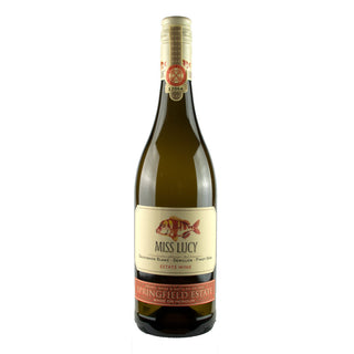 A crisp, refreshing, flinty white wine from the Western Cape. Springfield Miss Lucy.