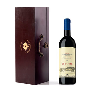 Tenuta San Guido Le Difese in Wooden Gift Box with Accessories