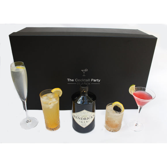The Gin Cocktail Party Box (With Hendricks Gin)