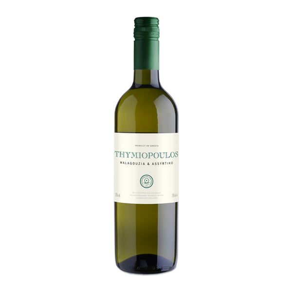 Thymiopoulos Malagouzia/Assyrtiko Greek White Wine 75cl