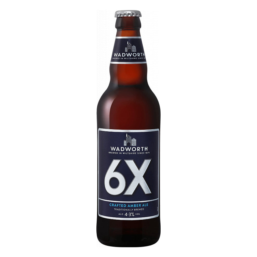 Wadworth 6X Beer 500ml Glass Bottle